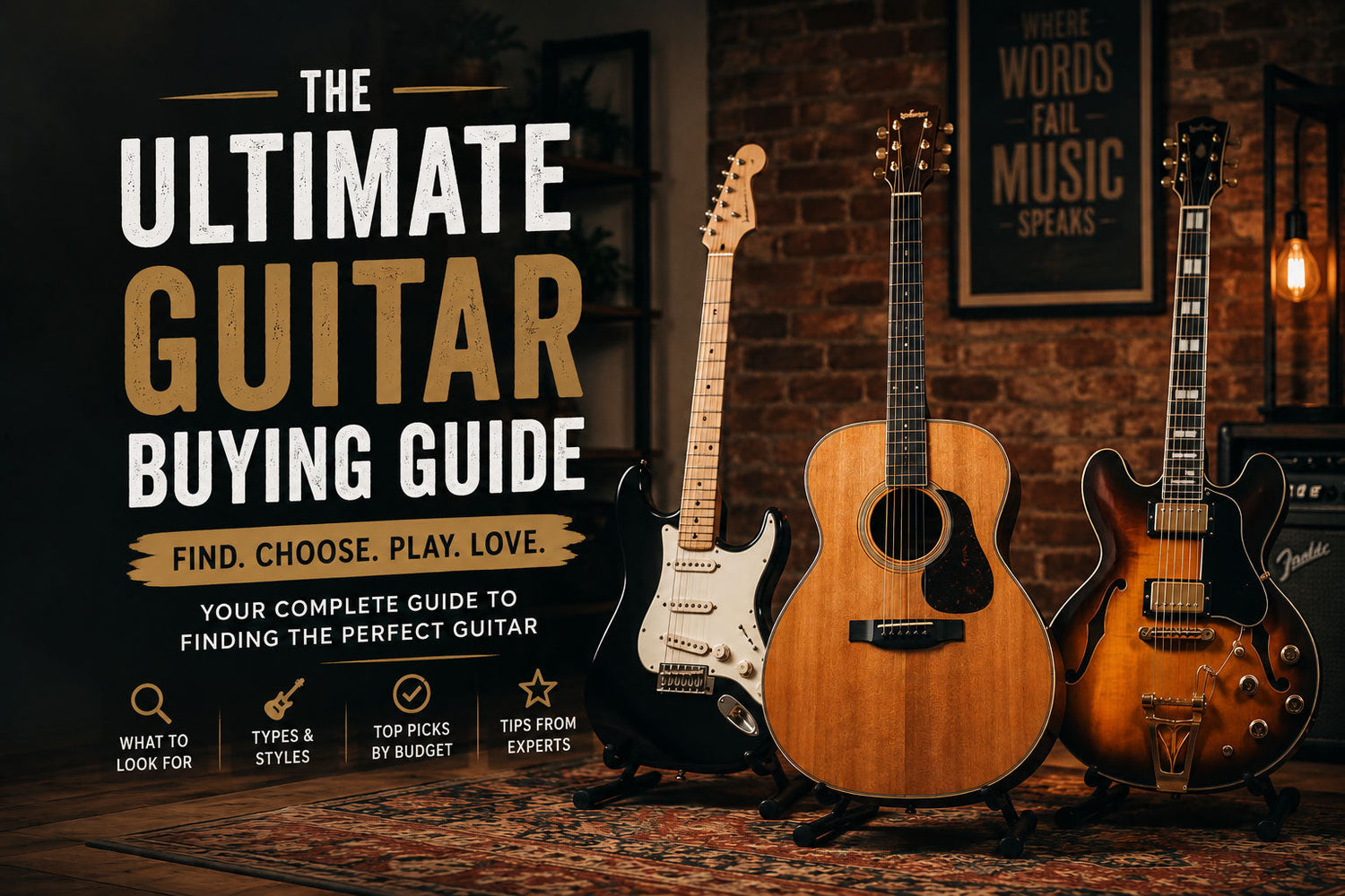 The Ultimate Guitar Buying Guide: Make Your Next Purchase Easy