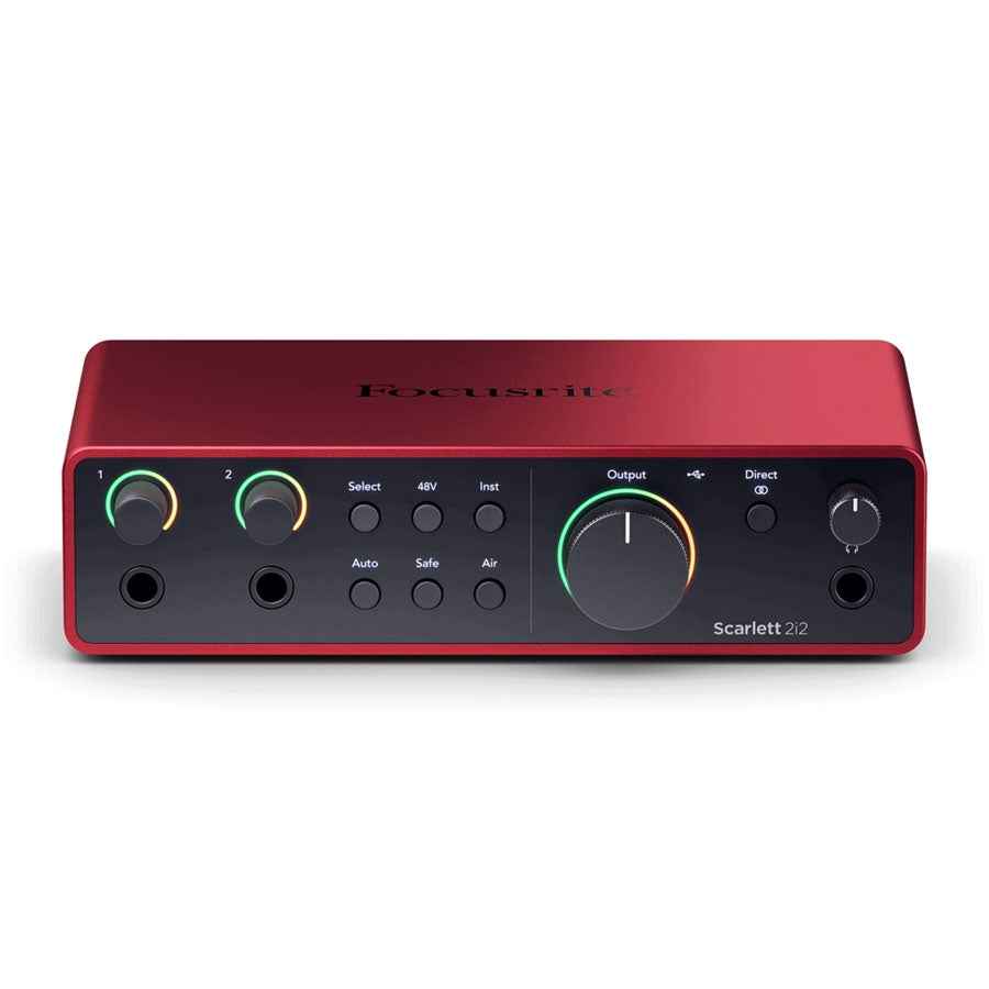 Focusrite Scarlett 2i2 4th Generation 2in-2out USB Audio Interface