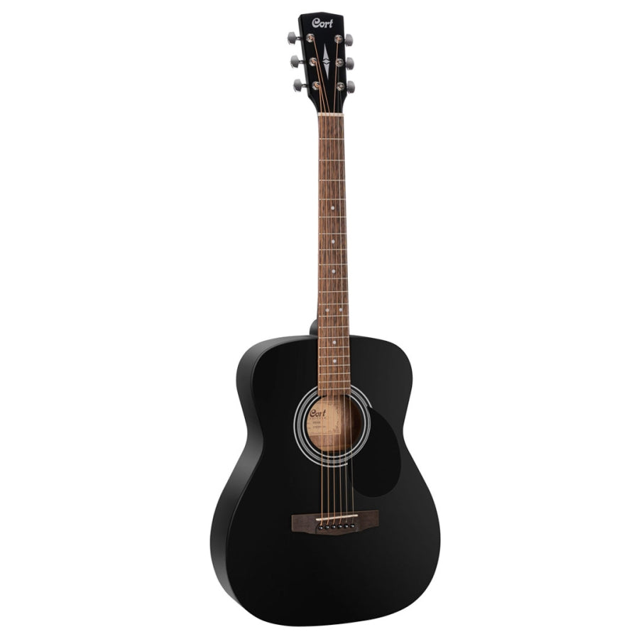 Cort AF510 Standard Series Acoustic Guitar - Black Satin