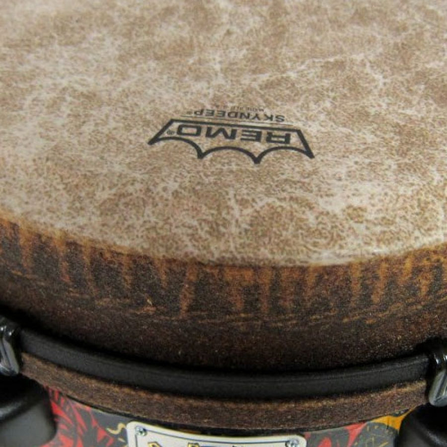 Remo DJ-0012-LM Multi Mask 12 Inch Djembe Designer Series Key Tuned