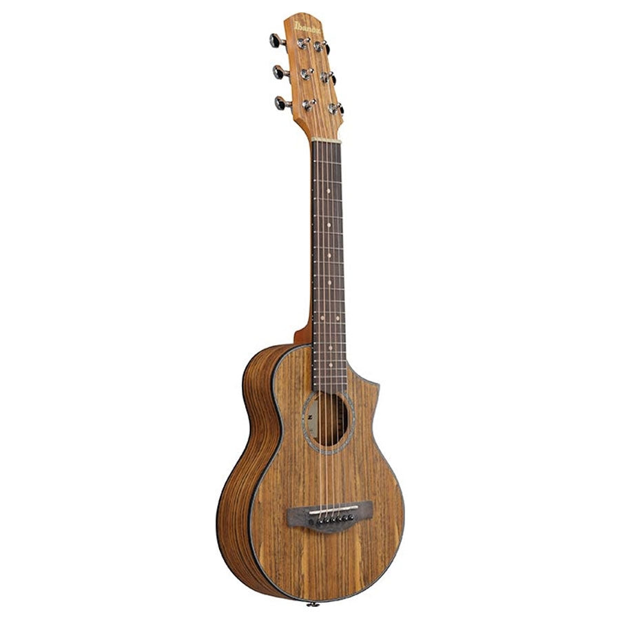Ibanez EWP14WB OPN Cutaway Tenor Style Piccolo Acoustic Guitar - Open Pore Natural