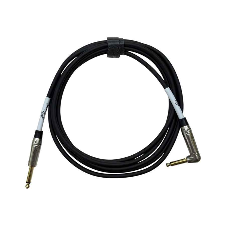 Olive OL-IC-BK06 6-Meter Instrument Cable Right-Angled Jack - Black