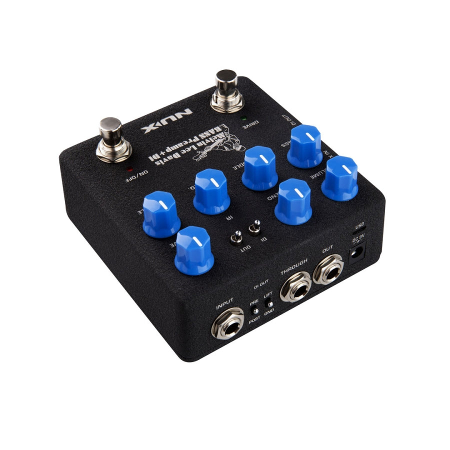 NUX Melvin Lee Davis Bass Preamp + DI Pedal NBP-5
