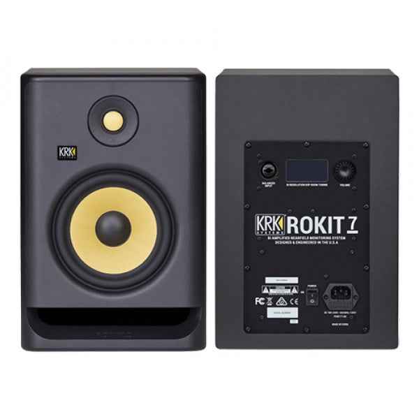 KRK ROKIT 7 G4 7-Inch Powered Near-Field Studio Monitor RP7 G4 - Pair