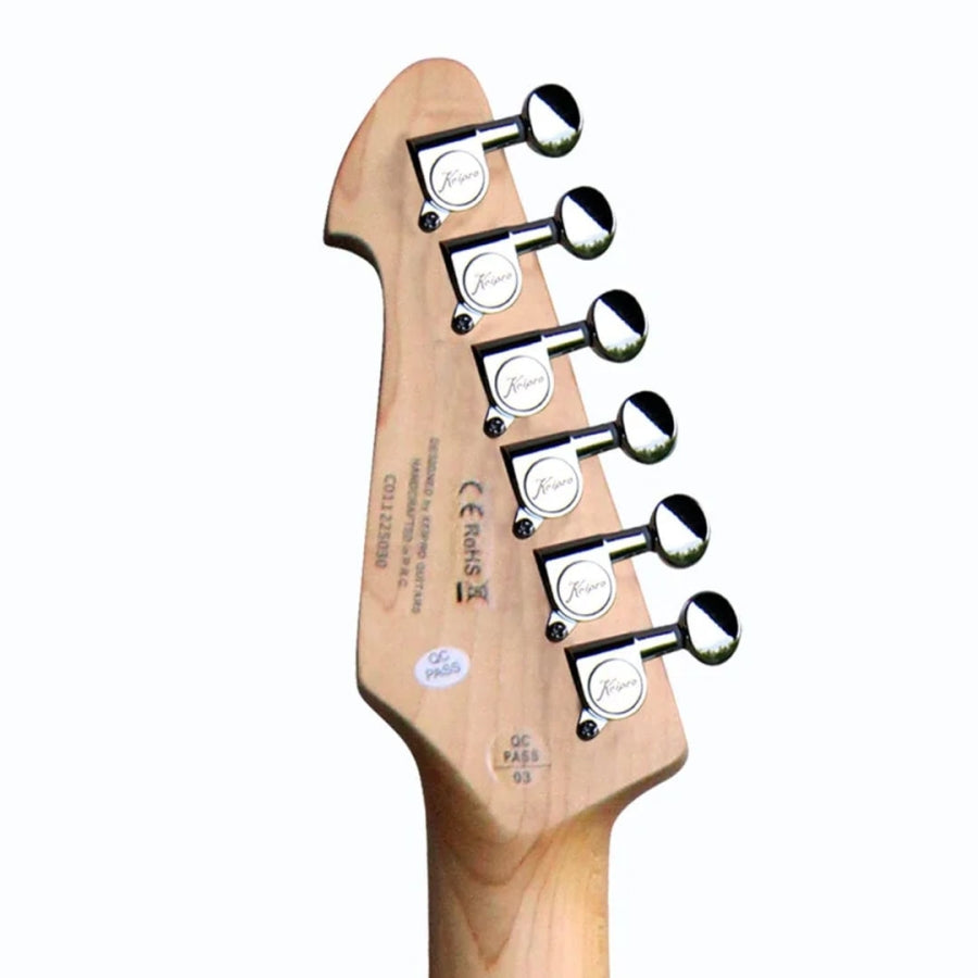 Keipro KS20-M SSH Electric Guitar With Bag - Olympic White