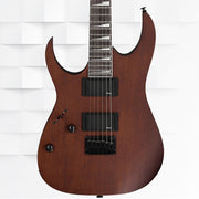 Ibanez GRG121DXL WNF Left-Handed 6-String Electric Guitar - Walnut Flat