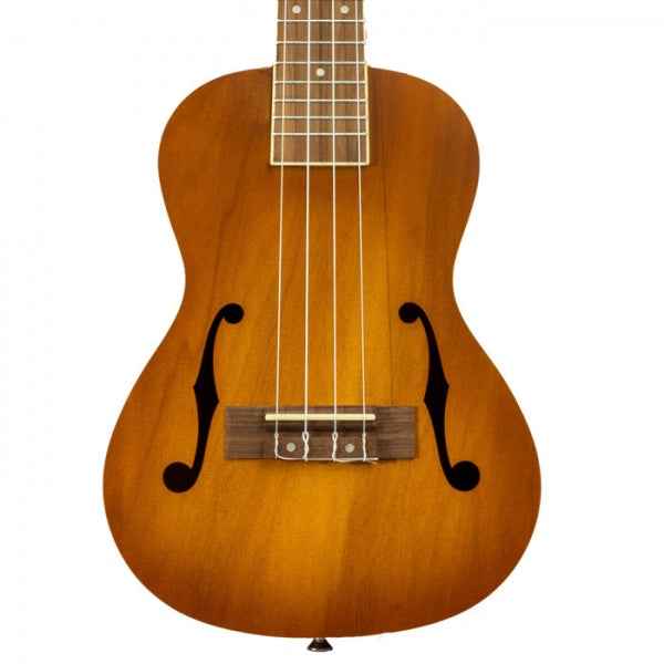 Bamboo Sunburst Violin Special Edition Series Hybrid Line Concert Ukulele With Bag