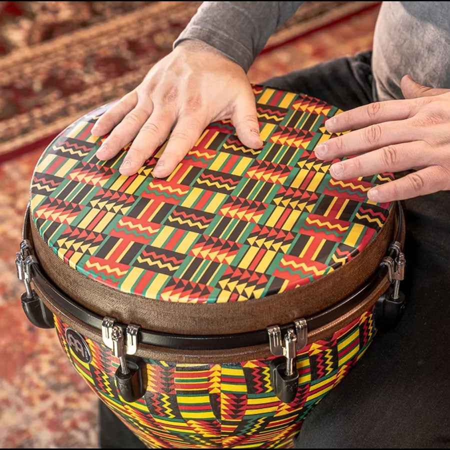 Meinl JD14SI-DH 14 Inch Jumbo Series Synthetic Djembe Simbra Designed Head