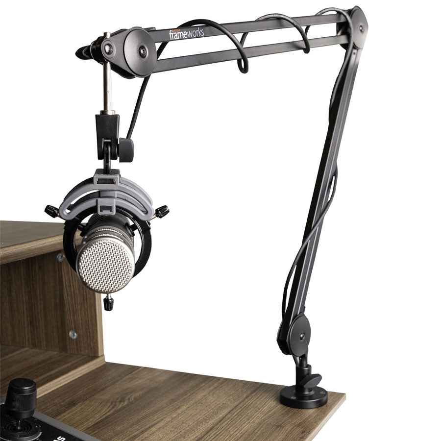 Gator GFWMICBCBM2000 Frameworks Desktop Mic Boom Stand