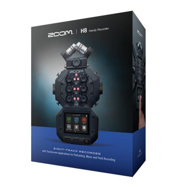 Zoom H8 12-Track Portable Handy Recorder