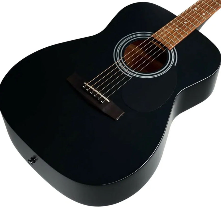 Cort AF510 Standard Series Acoustic Guitar - Black Satin