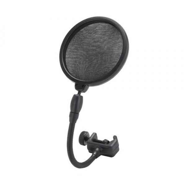 Samson MD2-PS05 Desktop Microphone Stand and Microphone Pop Filter Bundle