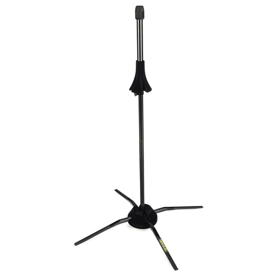Hercules DS420B Travlite Trombone Stand with Case Black