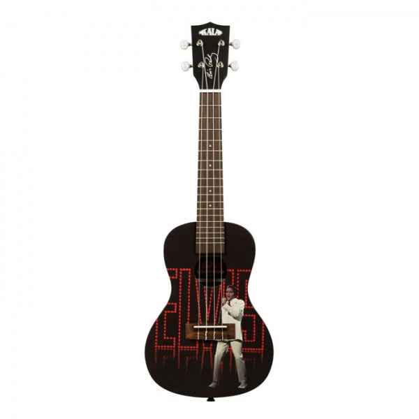 Kala KALA-LTP-C-ELV Learn To Play Elvis Viva Las Vegas Concert Ukulele Starter Kit