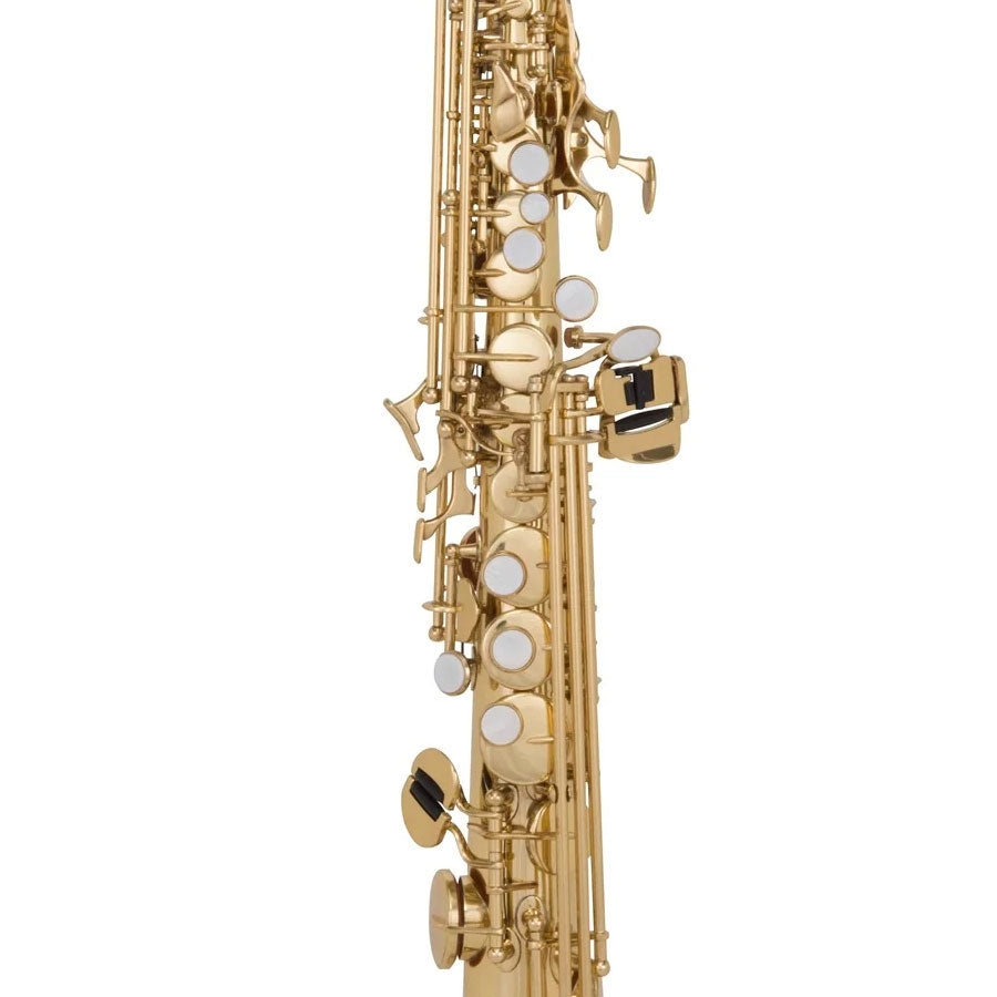 Grassi GR SS210 Soprano Saxophone in BB Yellow Brass Lacquered