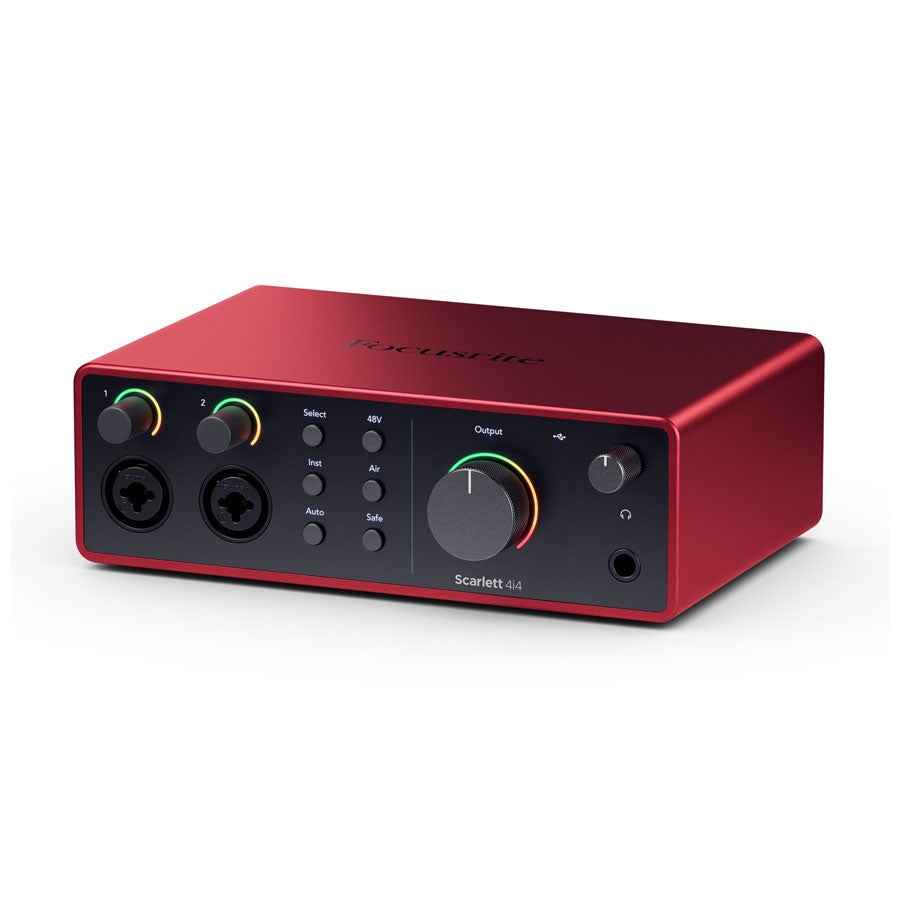 Focusrite Scarlett 4i4 4th Generation 4-in 4-out Audio Interface