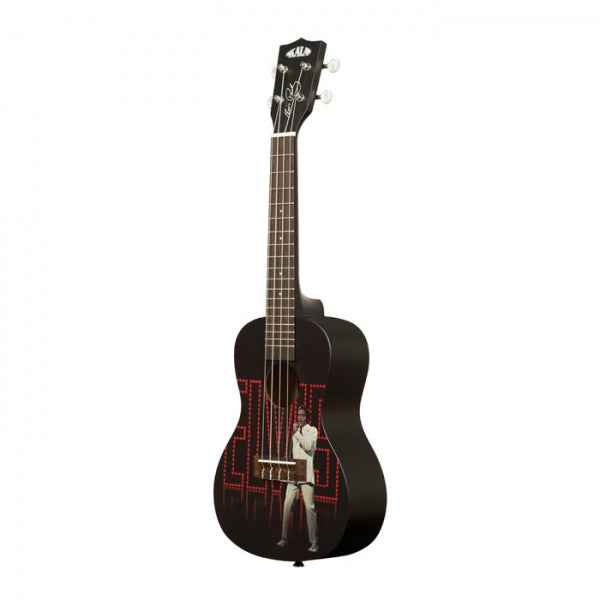 Kala KALA-LTP-C-ELV Learn To Play Elvis Viva Las Vegas Concert Ukulele Starter Kit