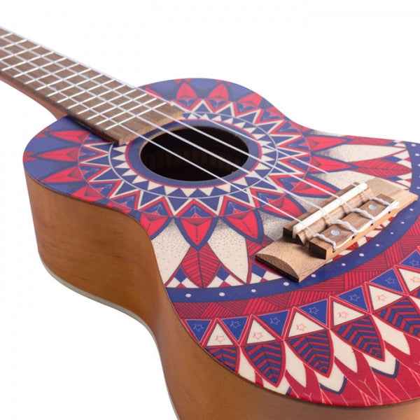 Bamboo U-23 Passion Concert Ukulele New Generation Series, Mandala Line