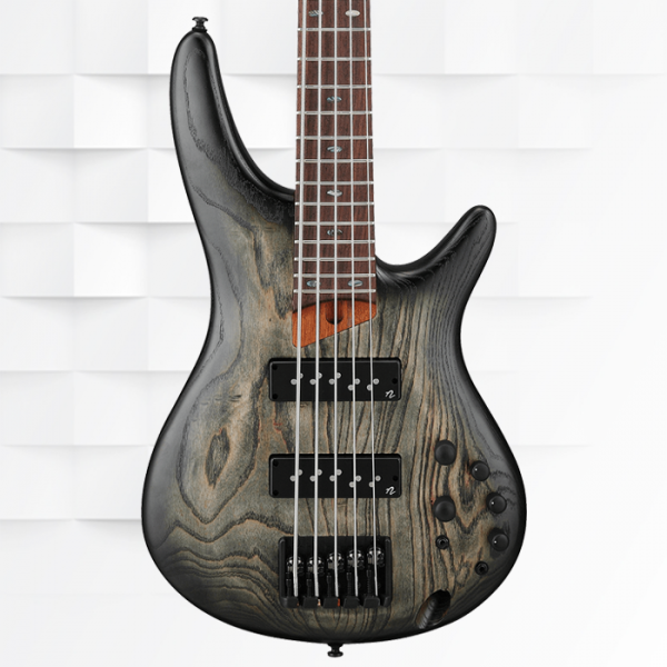 Ibanez SR605E BKT 5-String Bass Guitar With Bag - Black Stained Burst