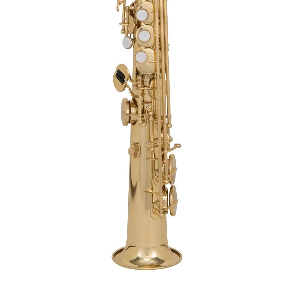 Grassi GR SS210 Soprano Saxophone in BB Yellow Brass Lacquered