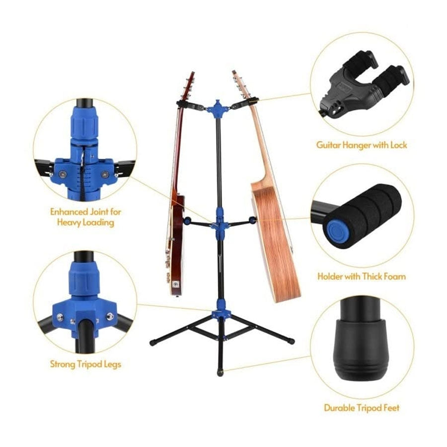 Galux GS-212 Auto Lock Folding Guitar Stand