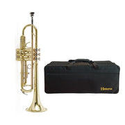 Havana M5210 Trumpet Gold Lacquer Finish With Case