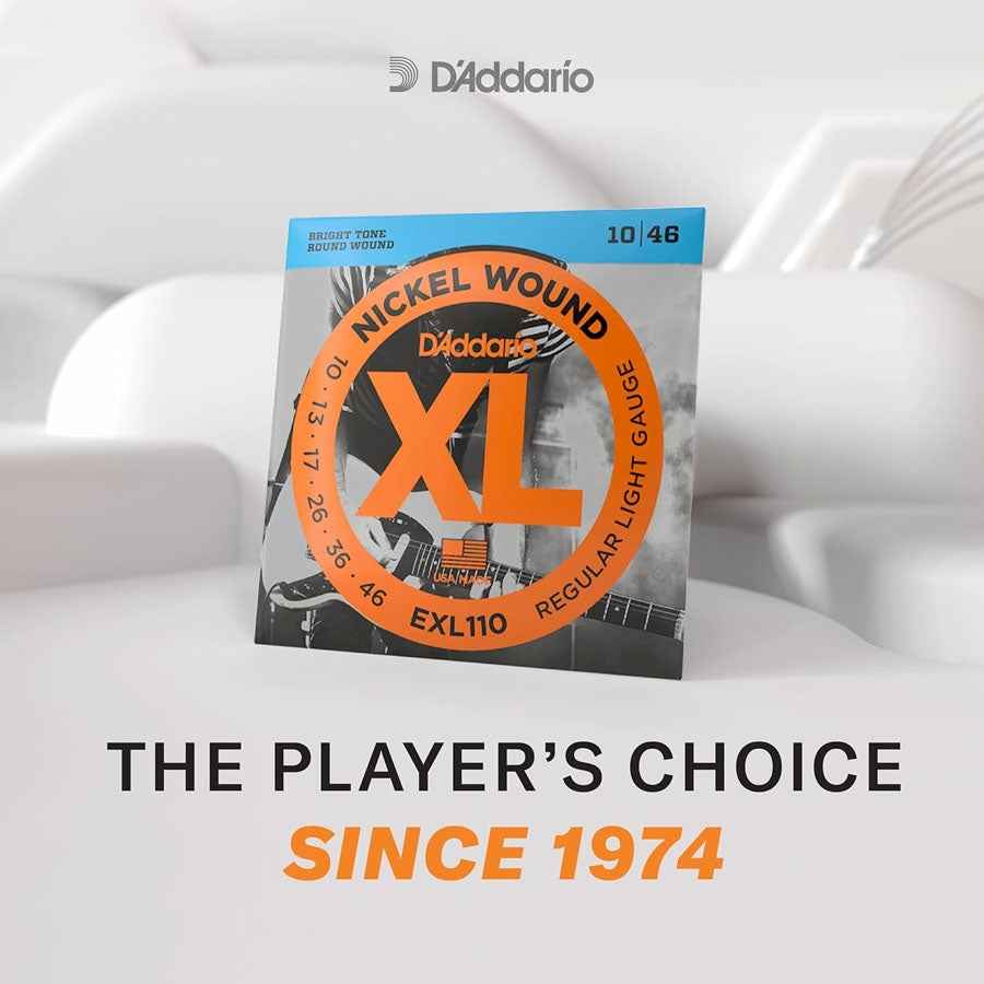 Daddario EXL120-3D Nickel Wound Electric Guitar Strings 9-42 Super Light 3-Pack