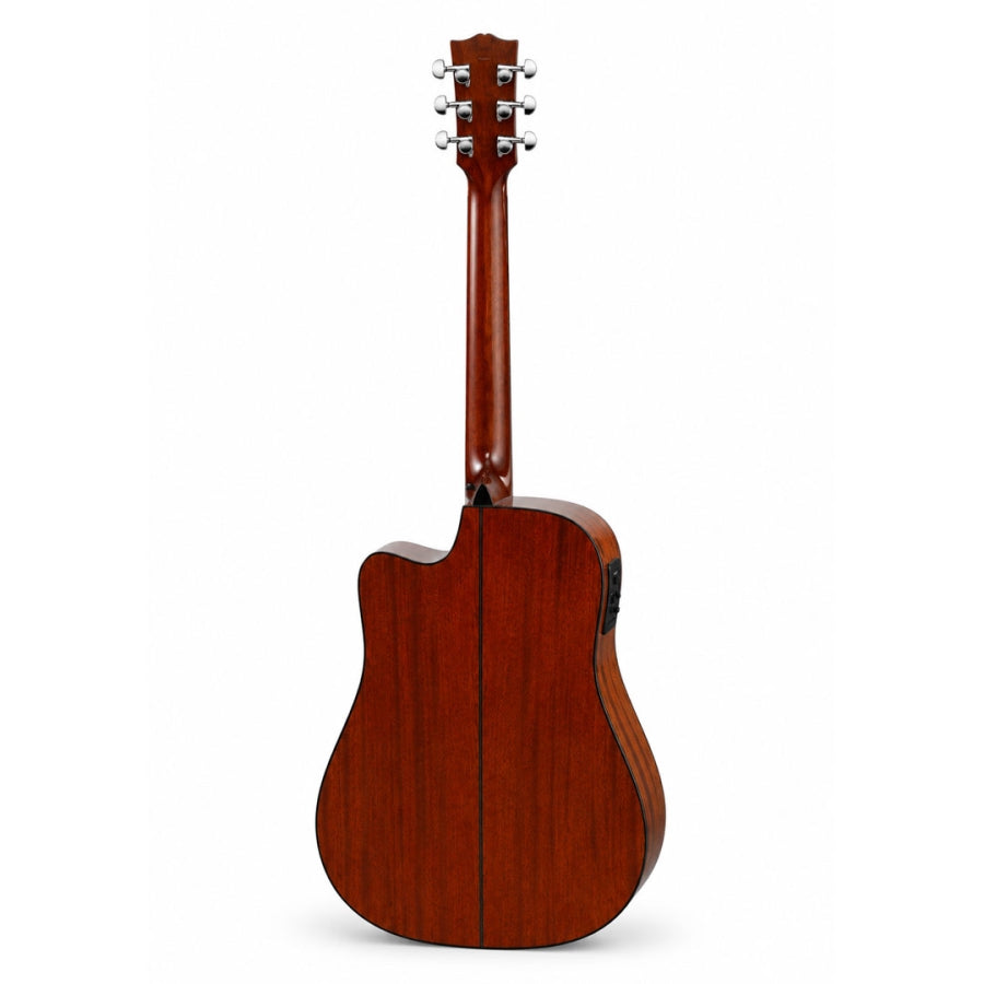 Vintage V1350N-CEQ Performer Series Acoustic Folk Guitar - Natural