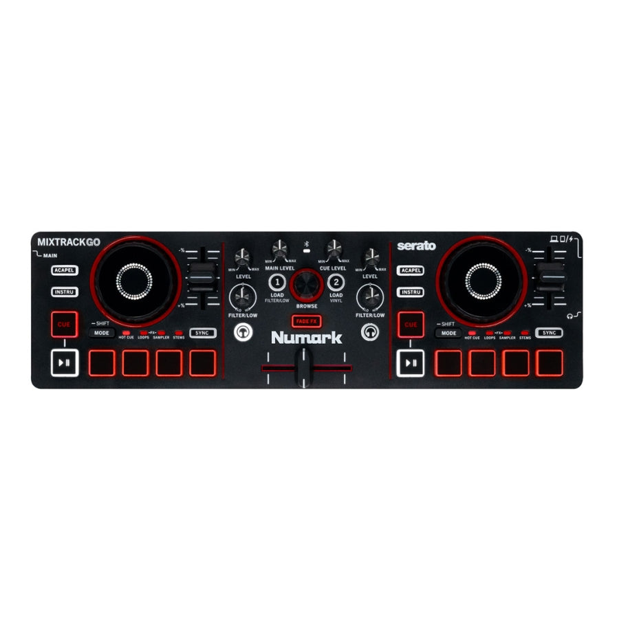 Numark MixTrack Go Ultra-Compact 2-Deck Controller