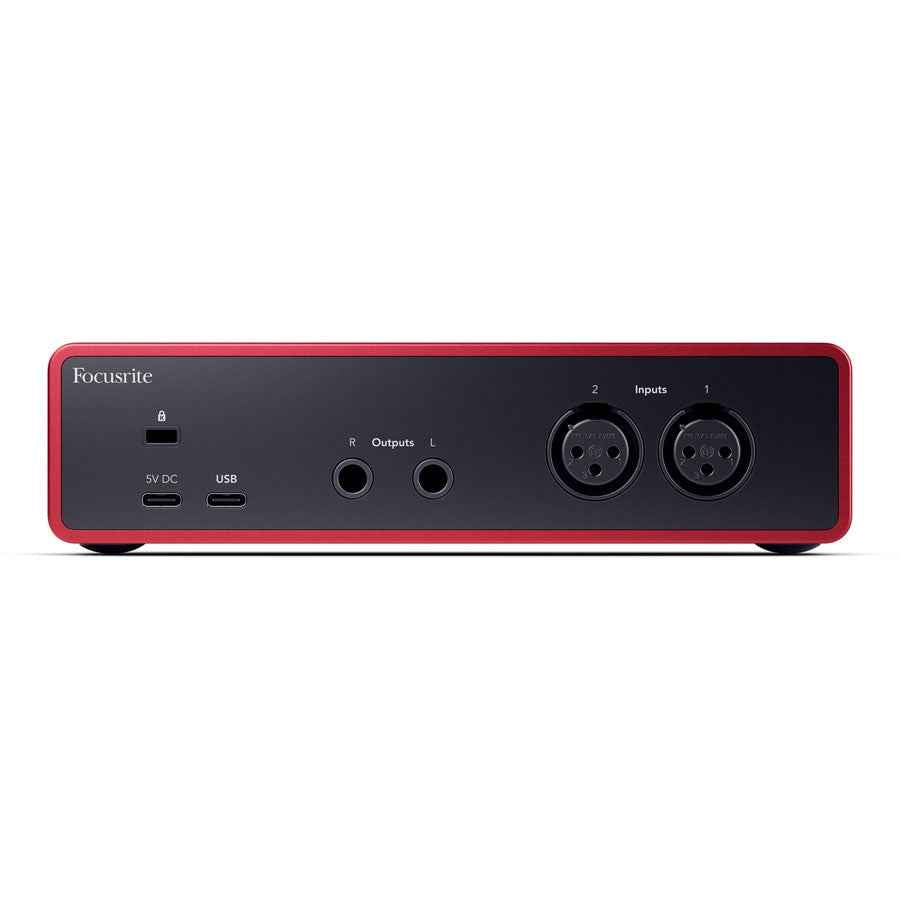 Focusrite Scarlett 2i2 4th Generation 2in-2out USB Audio Interface
