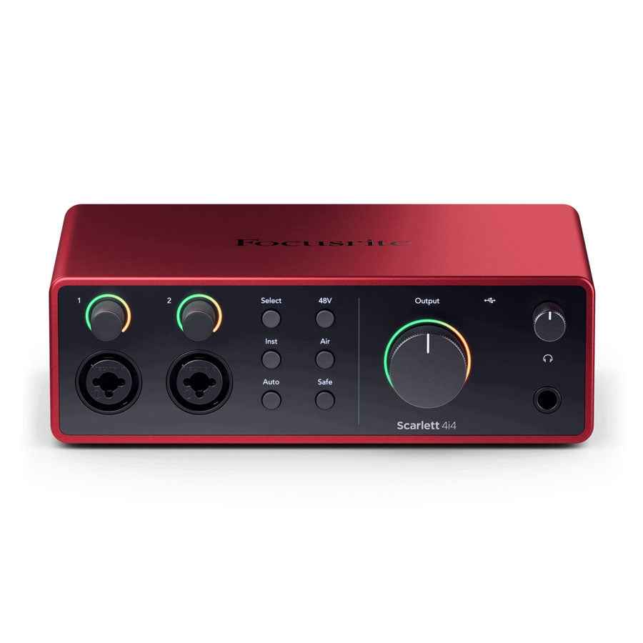 Focusrite Scarlett 4i4 4th Generation 4-in 4-out Audio Interface