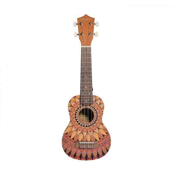 Bamboo U-23 Summer Soprano Ukulele New Generation Series, Mandala Line