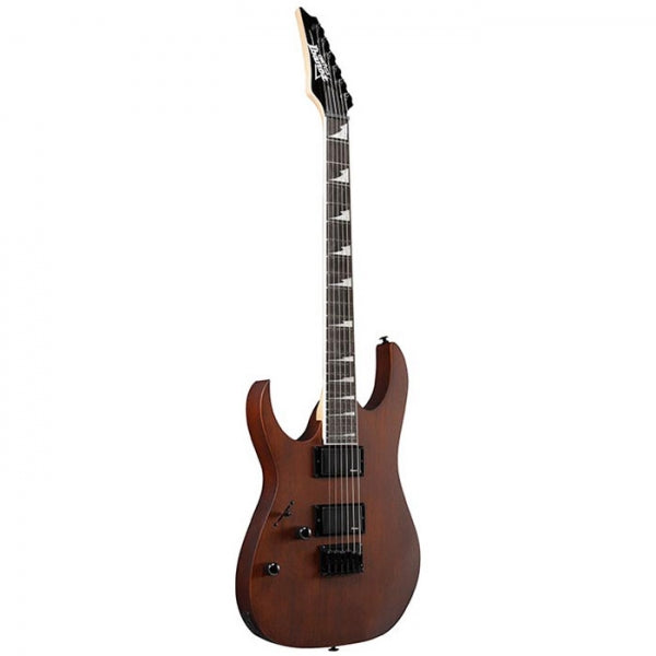 Ibanez GRG121DXL WNF Left-Handed 6-String Electric Guitar - Walnut Flat