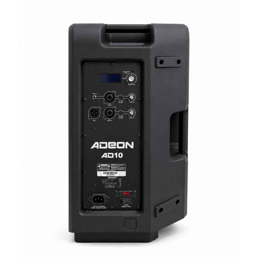 Adeon AD010 1600-Watts 10-inch Professional Powered Speaker with DSP Setting