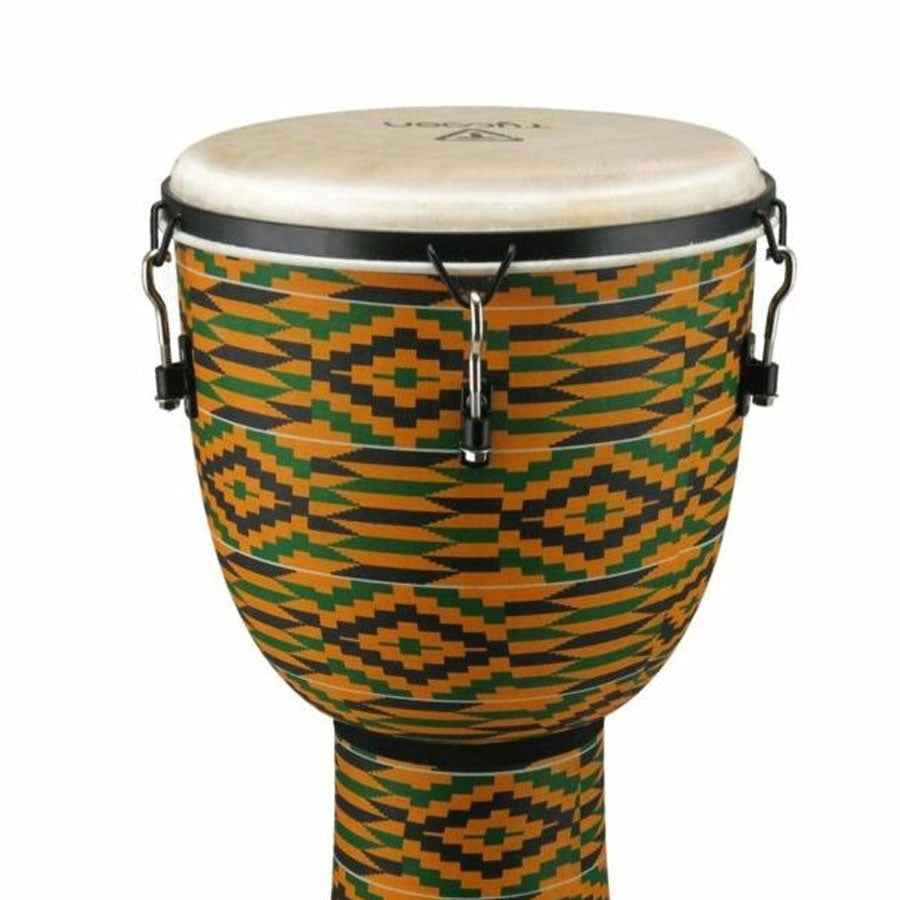 Tycoon Percussion TFJ-10K Star Glass Key Tuned Djembe - Kente Finish