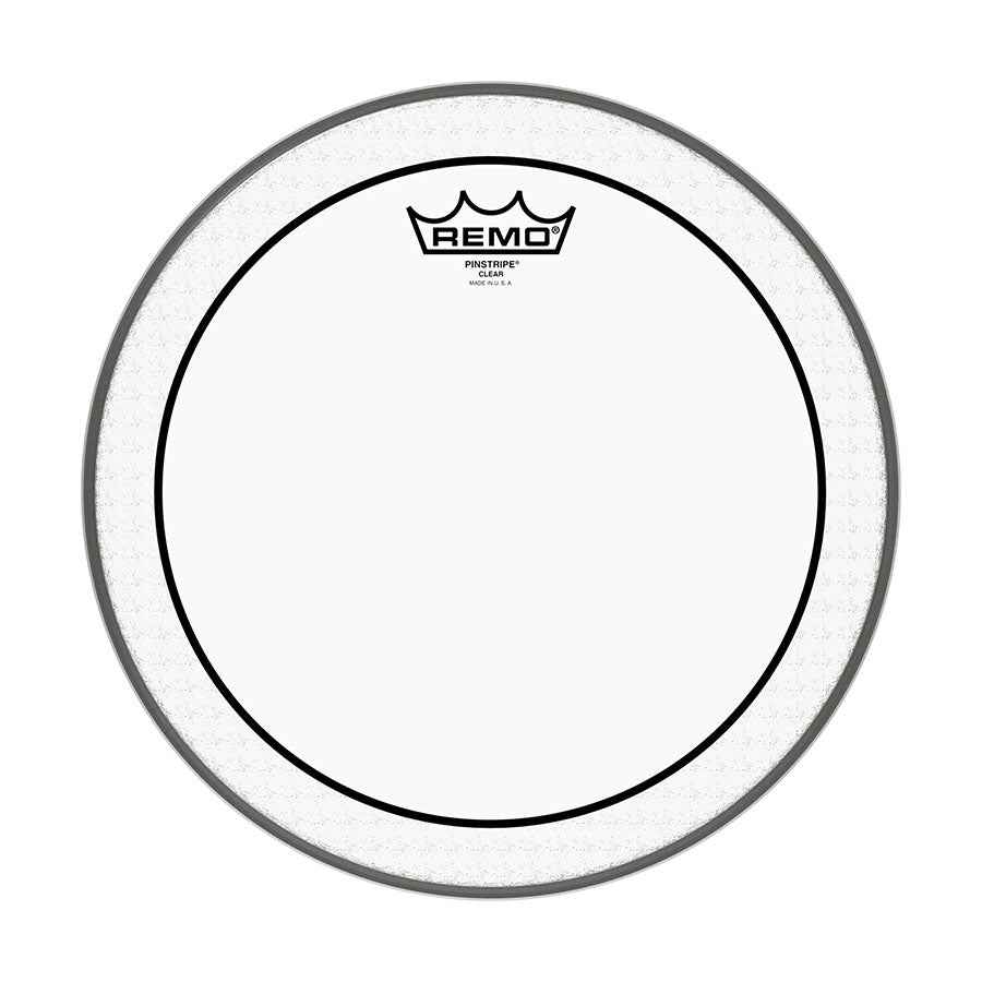 Remo PS-0312-00 12 inch Pinstripe Clear Tom Drumhead