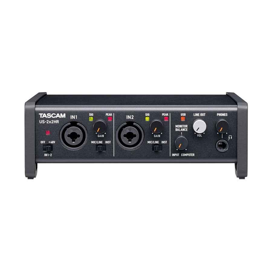 Tascam US-2x2HR 2-In-2-Out High Resolution USB Audio Midi Interface
