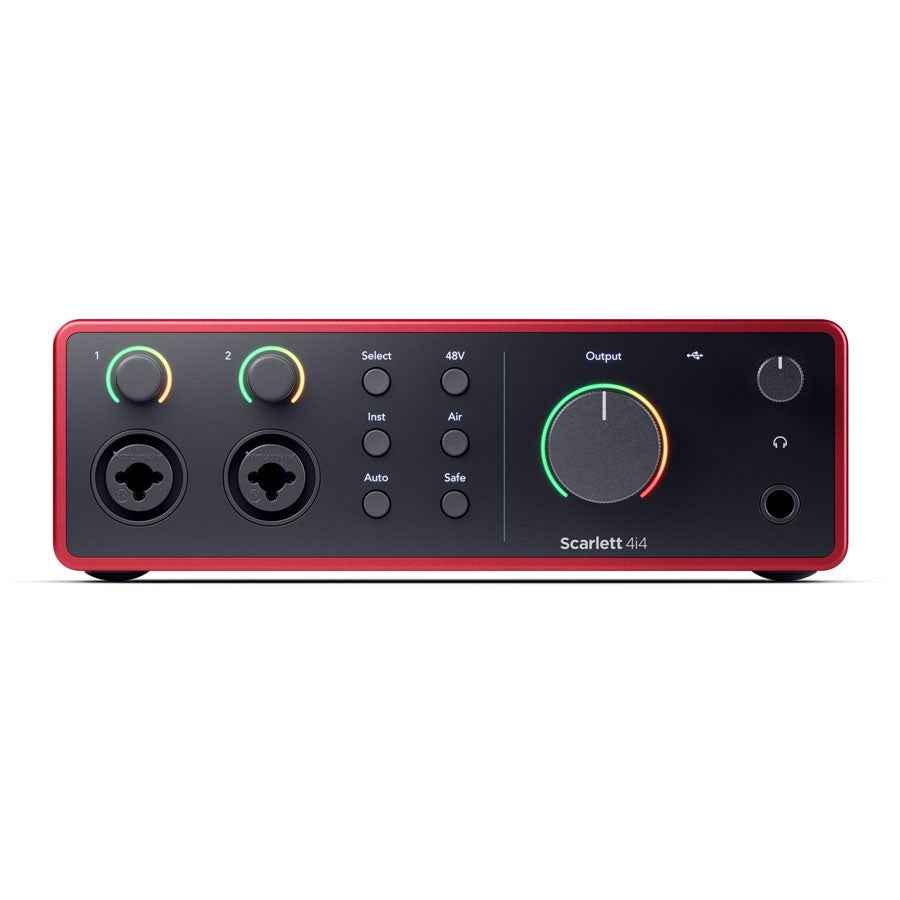 Focusrite Scarlett 4i4 4th Generation 4-in 4-out Audio Interface