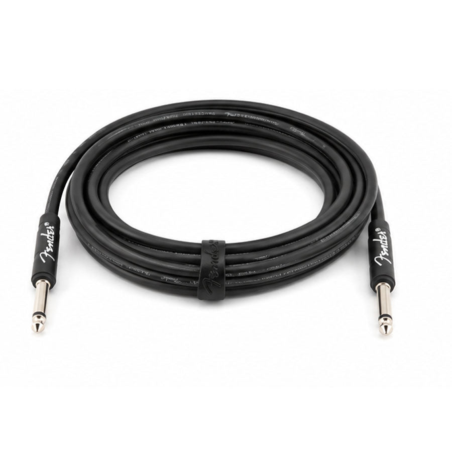 Fender 18.6 Feet Professional Series Instrument Cable 0990820020 - Black