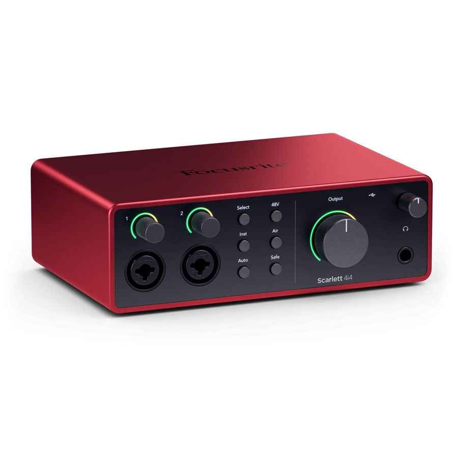 Focusrite Scarlett 4i4 4th Generation 4-in 4-out Audio Interface