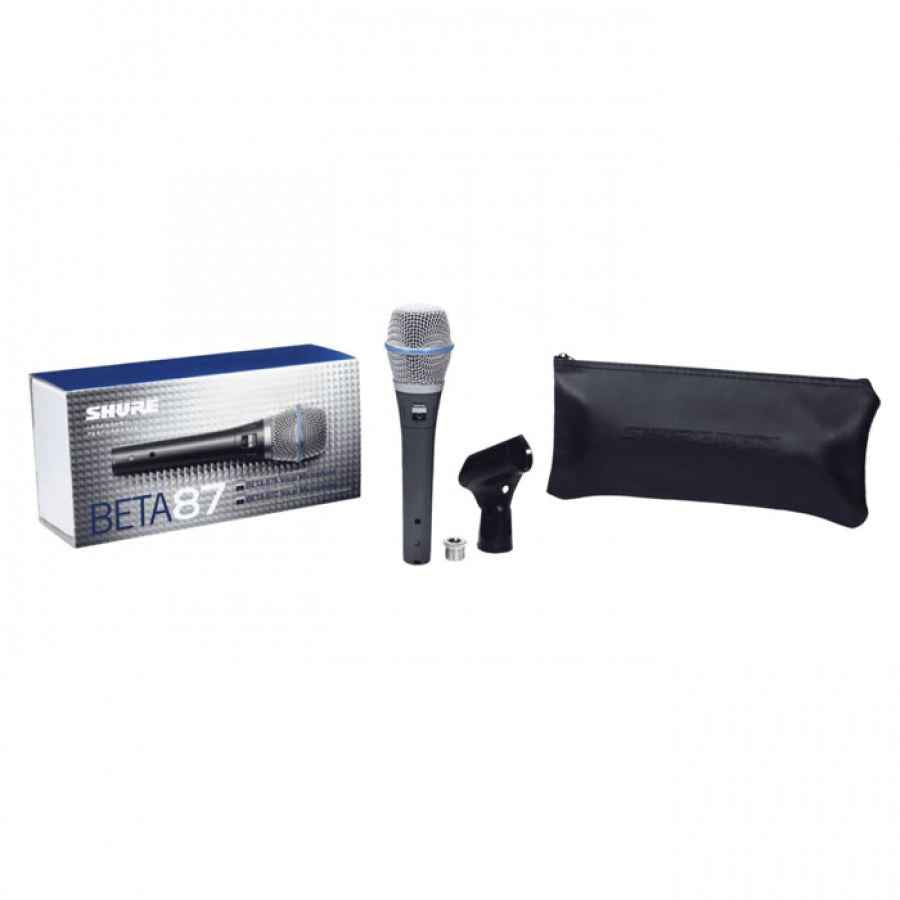 Shure Beta 87C Supercardioid Condenser Handheld Microphone