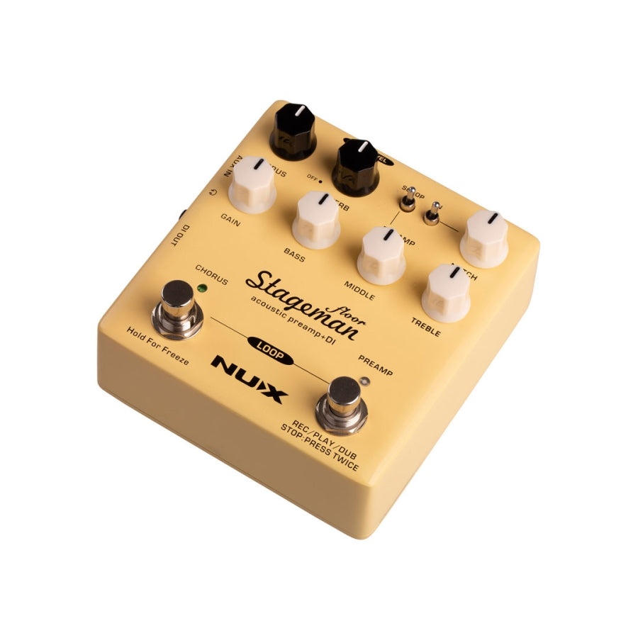 Nux Stageman Floor Acoustic Preamp & DI NAP-5