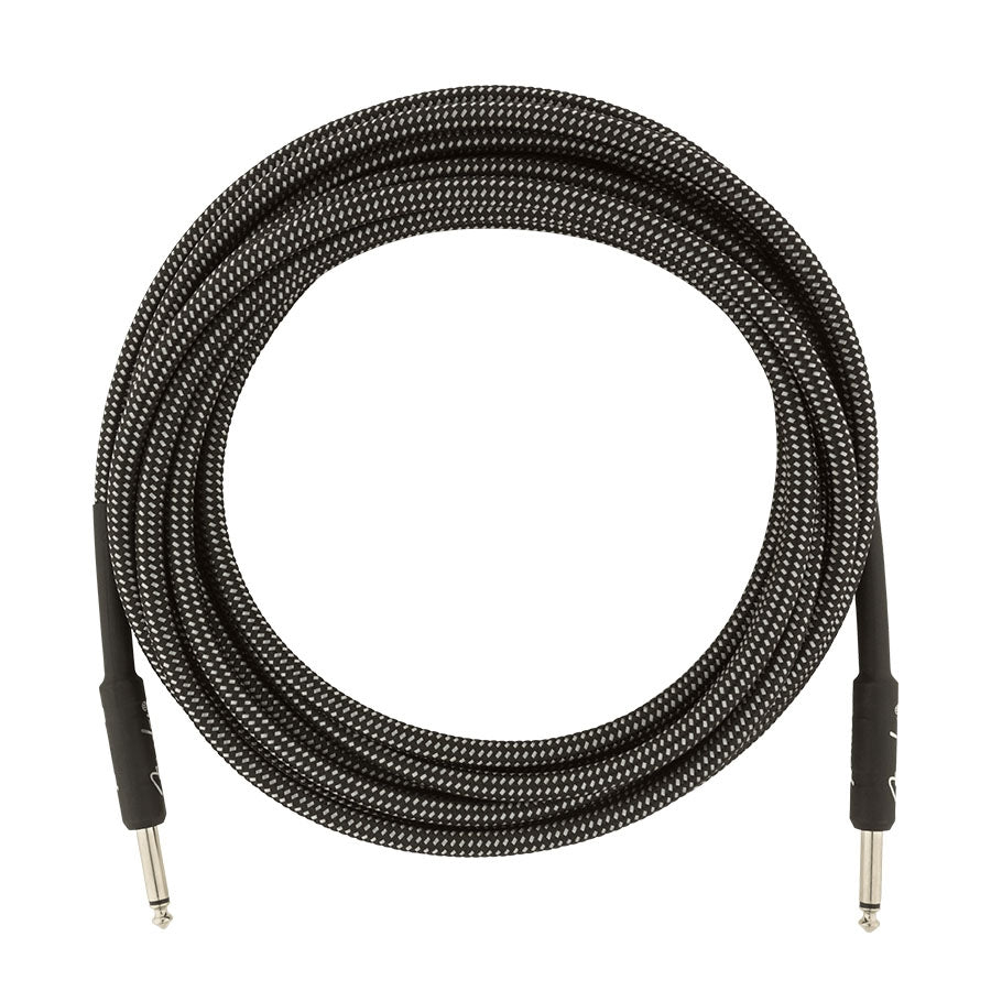 Fender 18.6 Feet Professional Series Tweed Instrument Cables 0990820068 - Gray Tweed