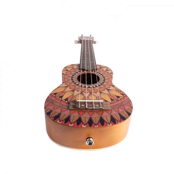 Bamboo U-23 Summer Soprano Ukulele New Generation Series, Mandala Line