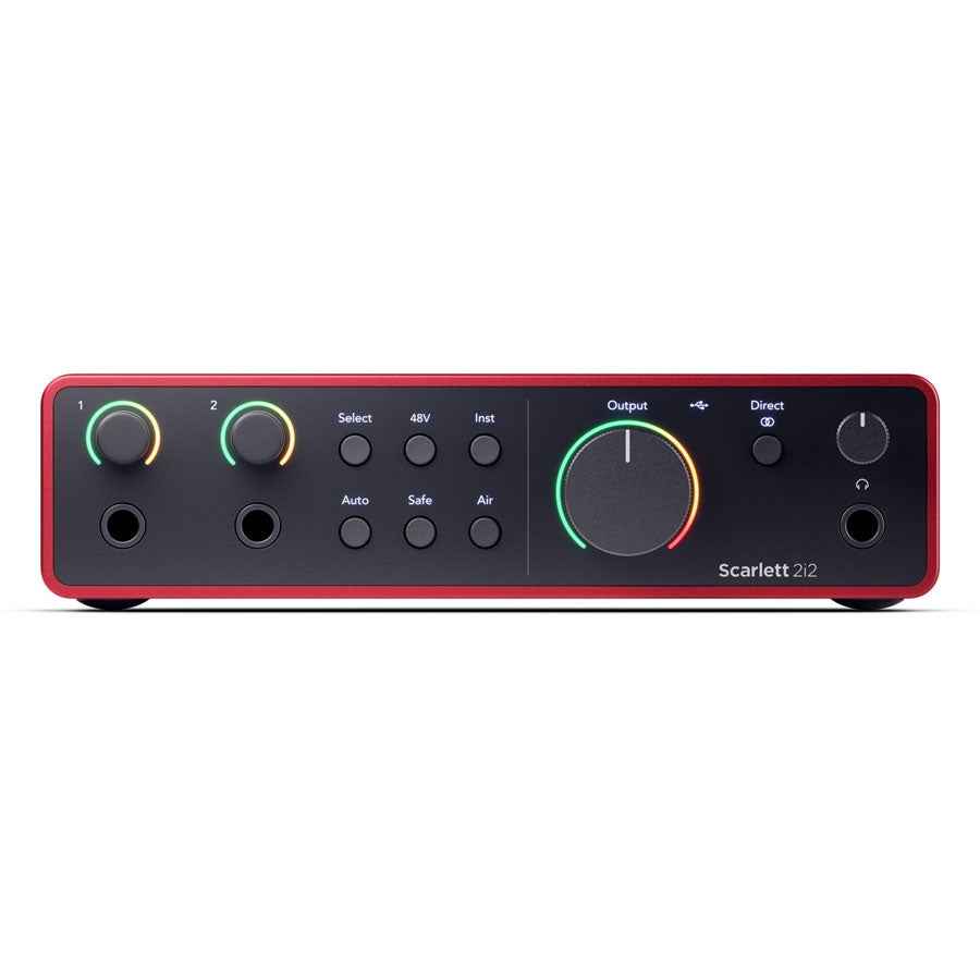 Focusrite Scarlett 2i2 4th Generation 2in-2out USB Audio Interface