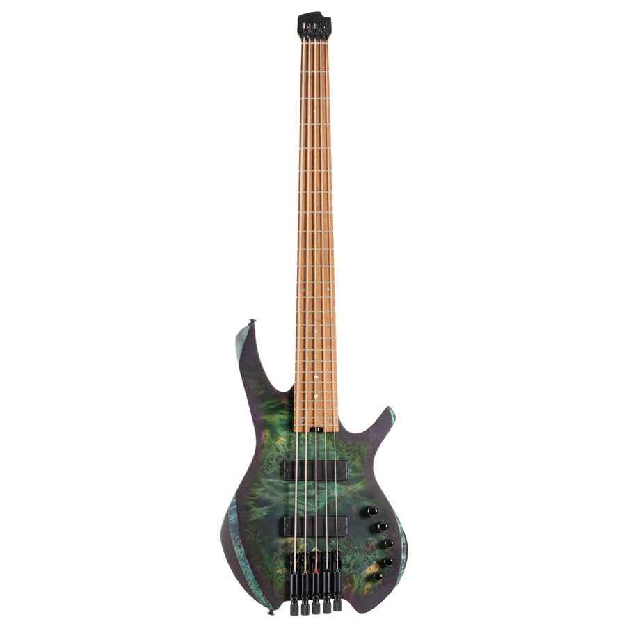 Cort Artisan Space 5 5-String Headless Bass Guitar - Star Dust Black