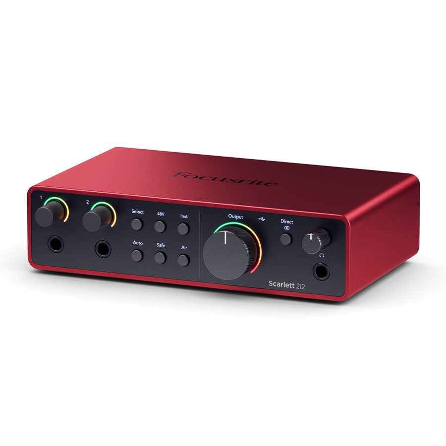 Focusrite Scarlett 2i2 4th Generation 2in-2out USB Audio Interface