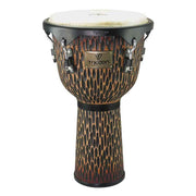 Tycoon TJSS-72 B CO Supremo Select Chiseled Orange Series 12-Inch Djembe