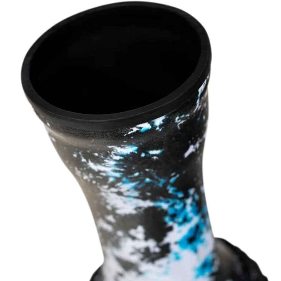Meinl PADJ8-M-F 8" Travel Series Synthetic Head Rope Tuned Djembe - Galactic Blue Tie Dye