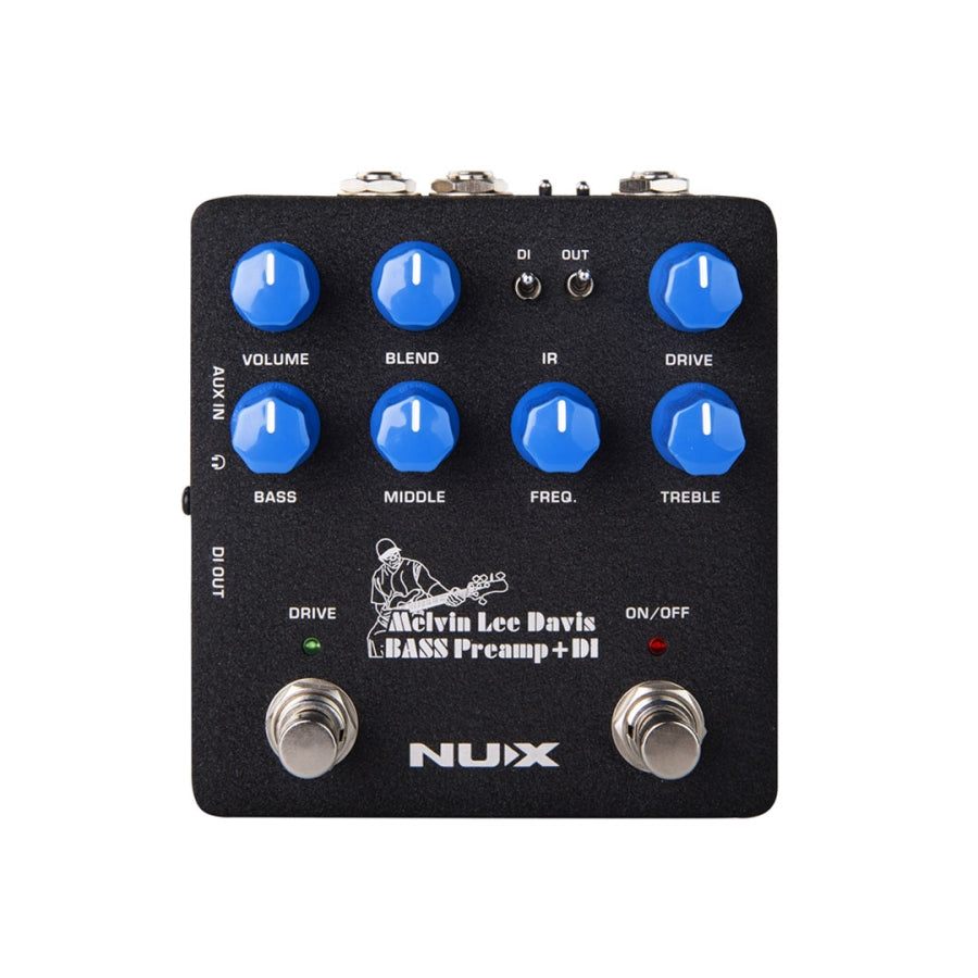 NUX Melvin Lee Davis Bass Preamp + DI Pedal NBP-5